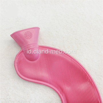 U Type Rechargeable Rubber Hot Water Warm Bag Tanpa Penutup